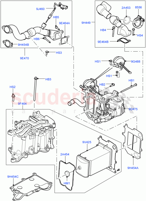 Part Diagram for Land Rover LR023111