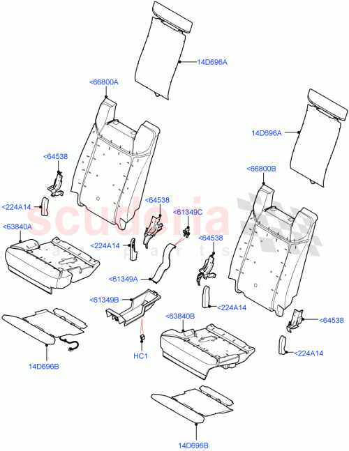 Part Diagram for Land Rover LR080992
