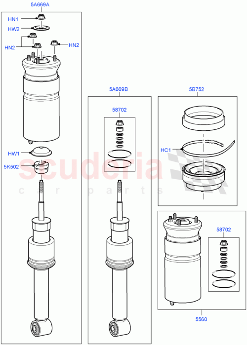 Part Diagram for Land Rover RPD501030