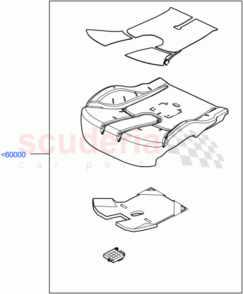 Part Diagram for Land Rover LR140276