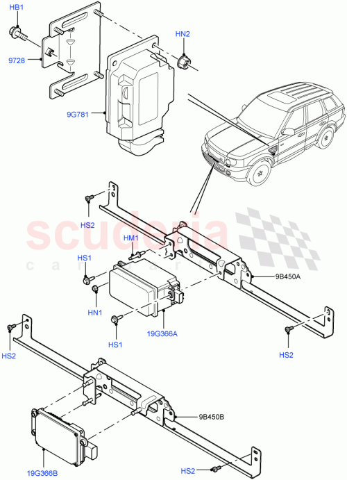 Part Diagram for Land Rover LR020151