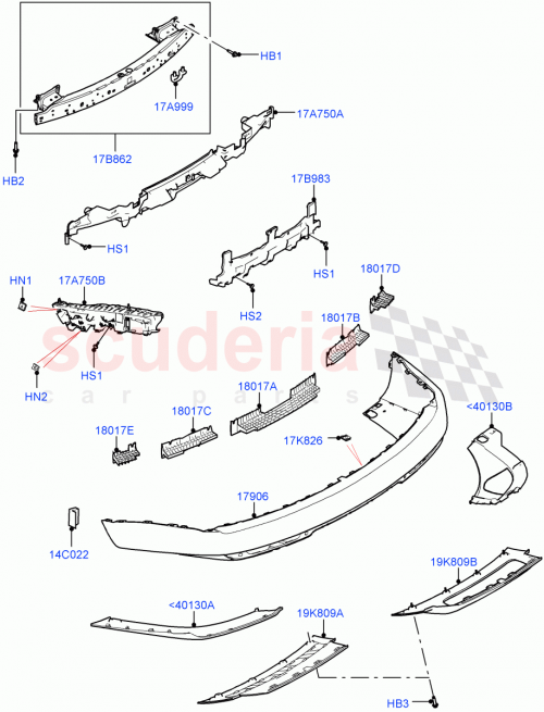 Part Diagram for Land Rover LR153912