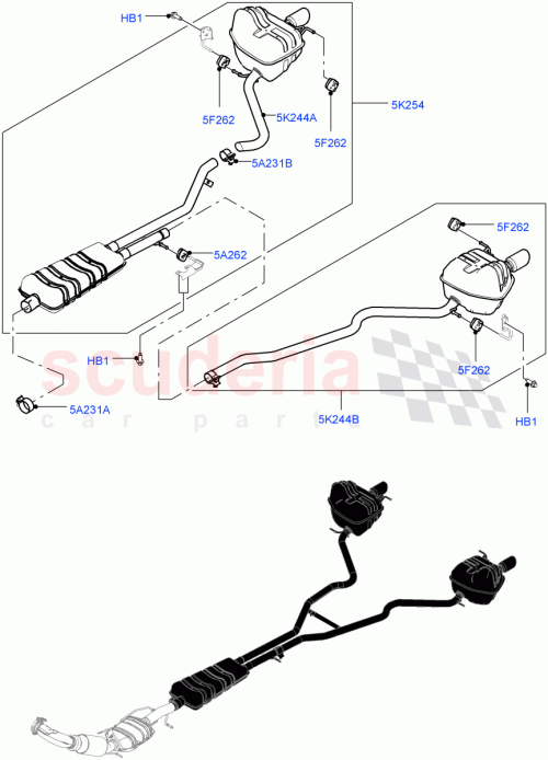 Part Diagram for Land Rover LR061673