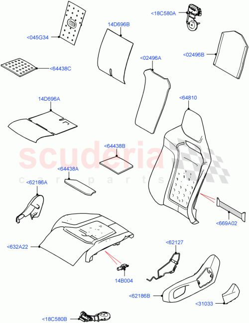 Part Diagram for Land Rover LR103591