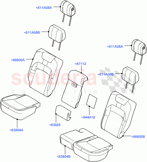 Part Diagram for Land Rover LR120566