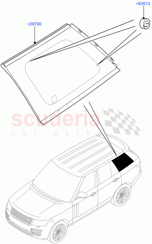 Part Diagram for Land Rover LR050585