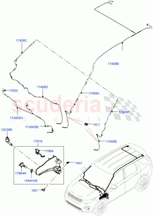 Part Diagram for Land Rover LR127339