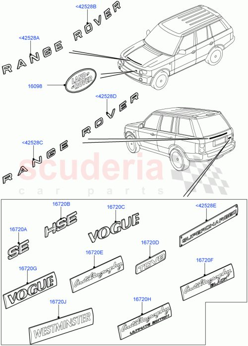 Part Diagram for Land Rover LR008213
