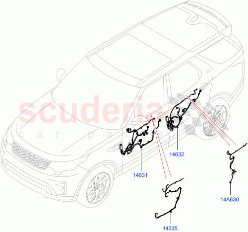 Part Diagram for Land Rover LR120131