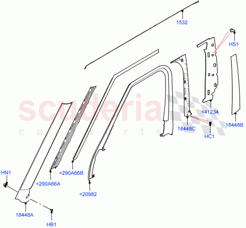 Part Diagram for Land Rover LR153261