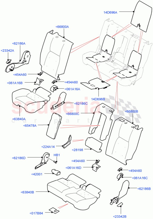 Part Diagram for Land Rover LR136546