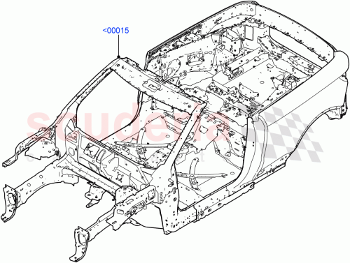Part Diagram for Land Rover LR087406
