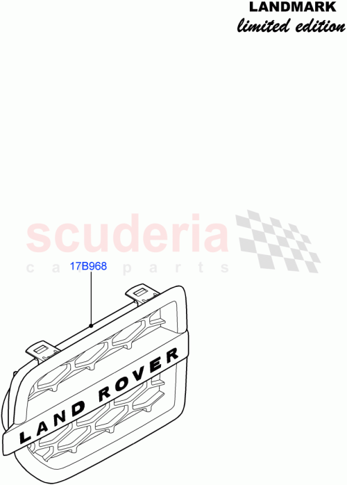 Part Diagram for Land Rover LR032340