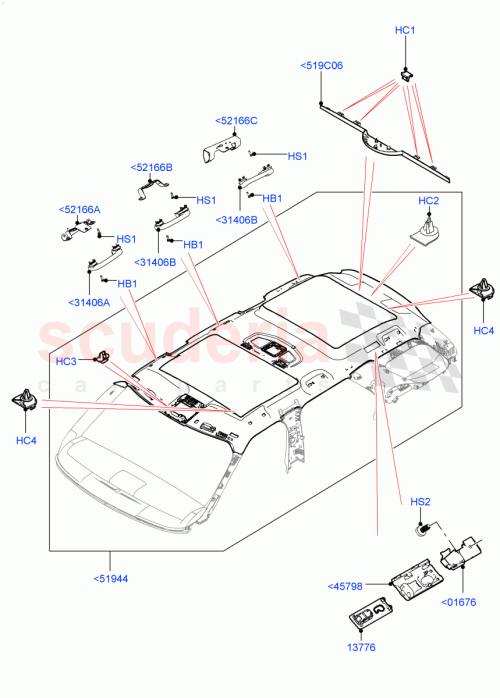 Part Diagram for Land Rover LR081946
