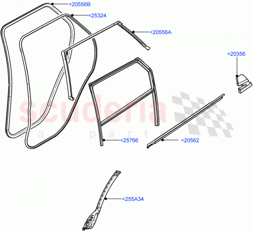Part Diagram for Land Rover LR114347