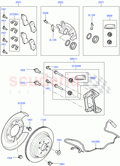 Part Diagram for Land Rover LR031846