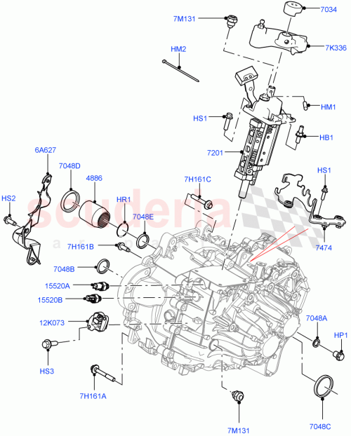 Part Diagram for Land Rover LR002931