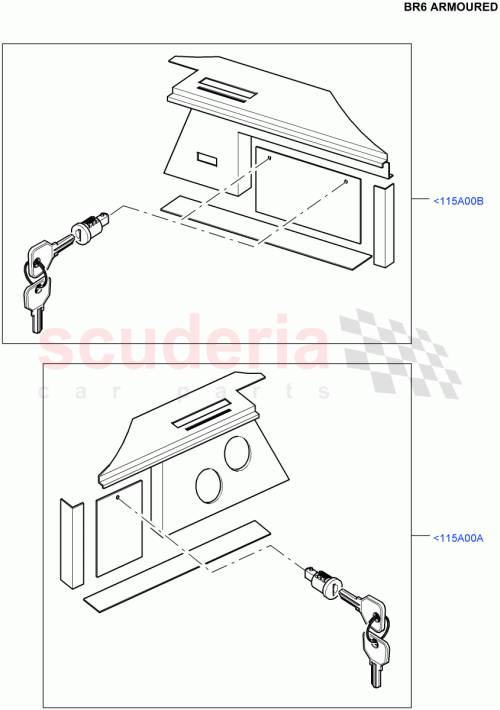 Part Diagram for Land Rover EQY500090SUN