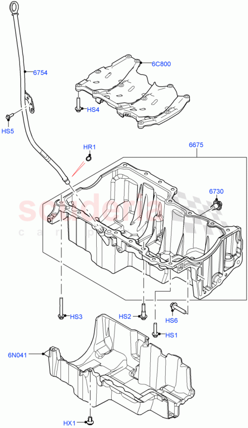 Part Diagram for Land Rover LR094409