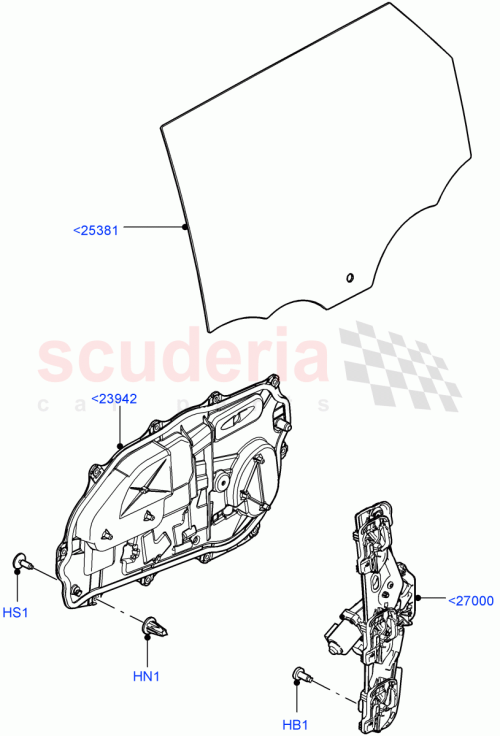 Part Diagram for Land Rover LR114595