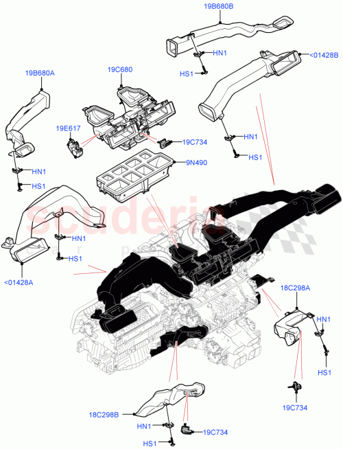 Part Diagram for Land Rover LR153846