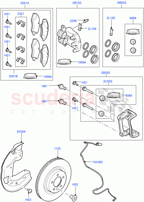 Part Diagram for Land Rover LR026220