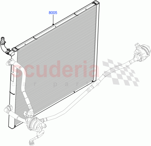 Part Diagram for Land Rover LR152217
