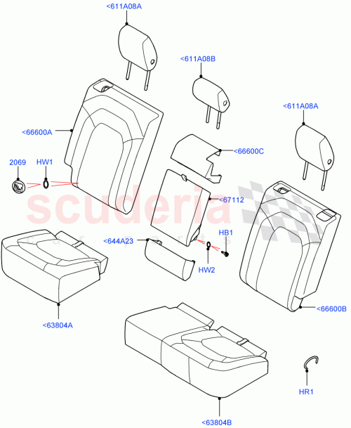 Part Diagram for Land Rover LR169958