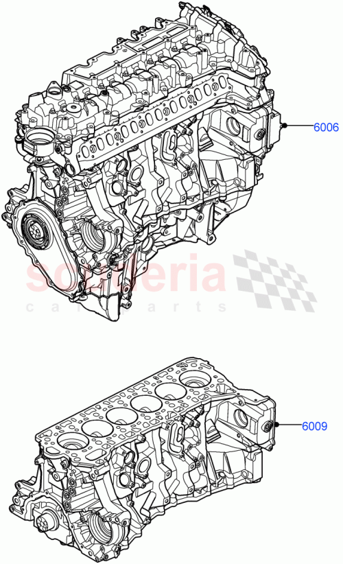 Part Diagram for Land Rover LR141356