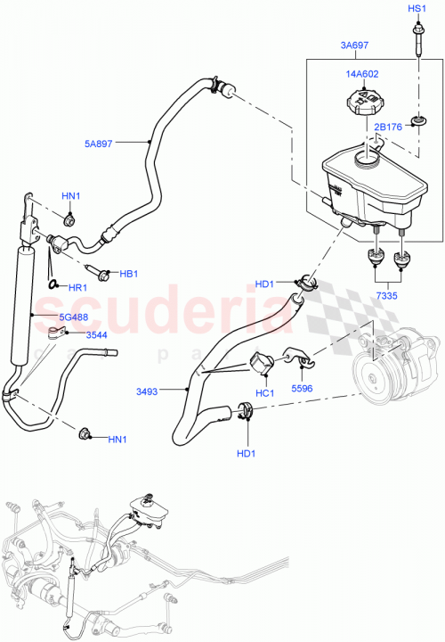 Part Diagram for Land Rover LR048082