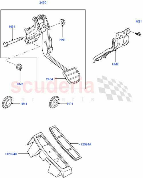 Part Diagram for Land Rover EAZ500010LUP