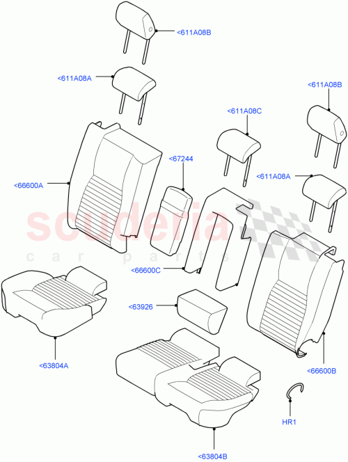 Part Diagram for Land Rover LR058952