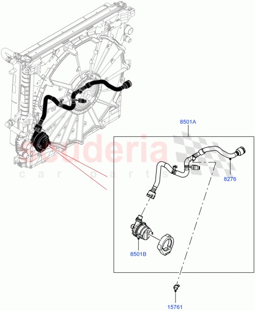 Part Diagram for Land Rover LR166956