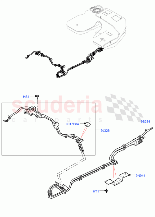 Part Diagram for Land Rover LR133741