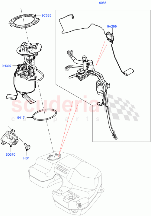 Part Diagram for Land Rover LR159937