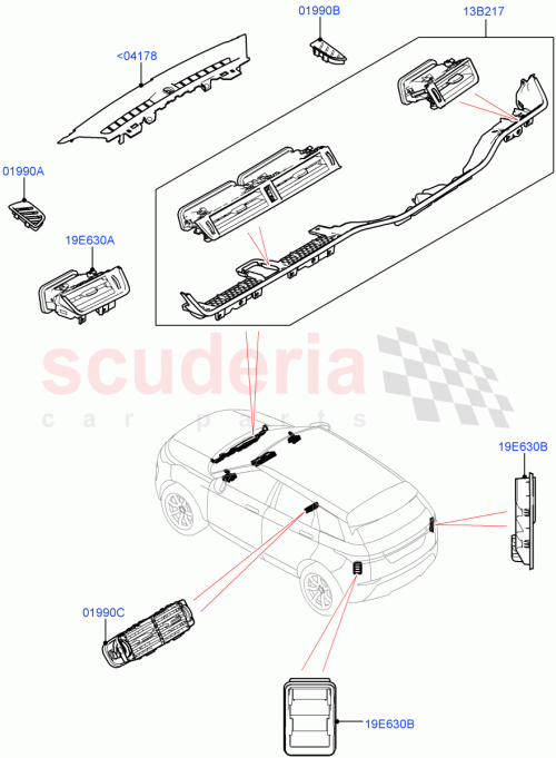 Part Diagram for Land Rover LR118032