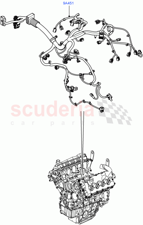 Part Diagram for Land Rover LR018480