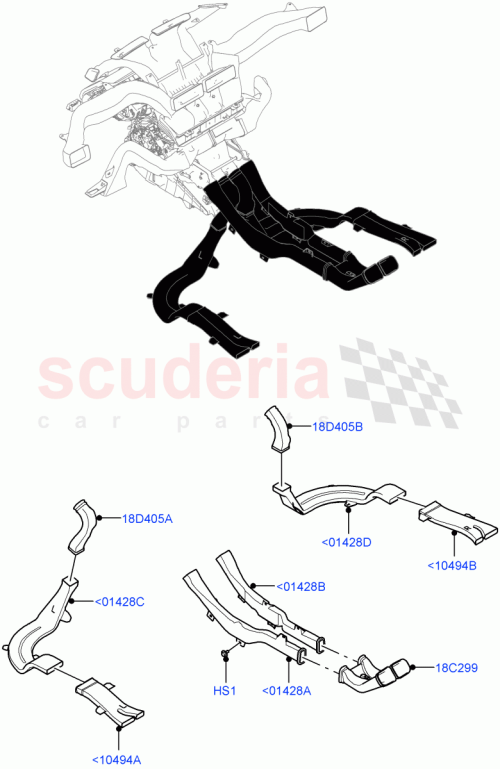 Part Diagram for Land Rover LR155403