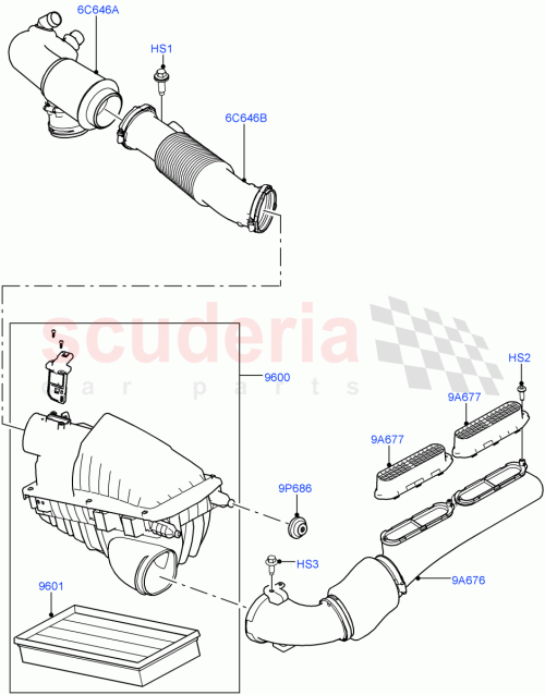 Part Diagram for Land Rover LR062096