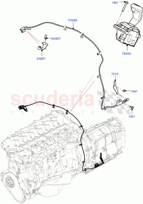Part Diagram for Land Rover LR161779