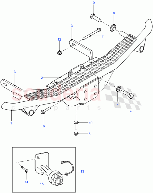 Part Diagram for Land Rover LR025731