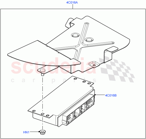 Part Diagram for Land Rover LR010829