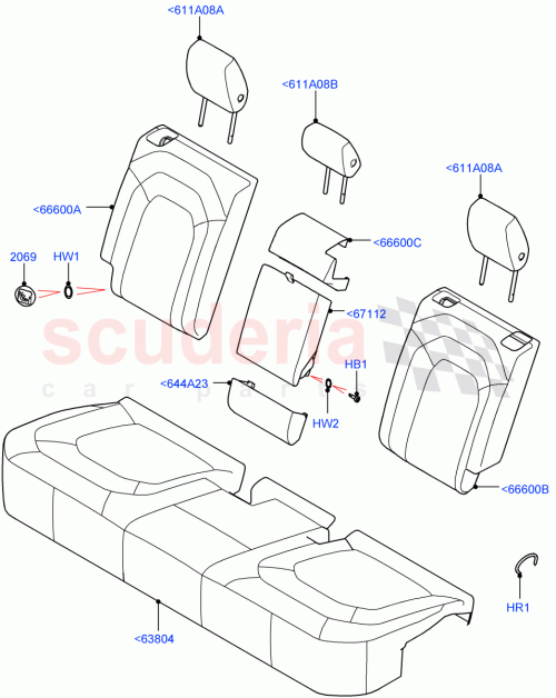 Part Diagram for Land Rover LR170143