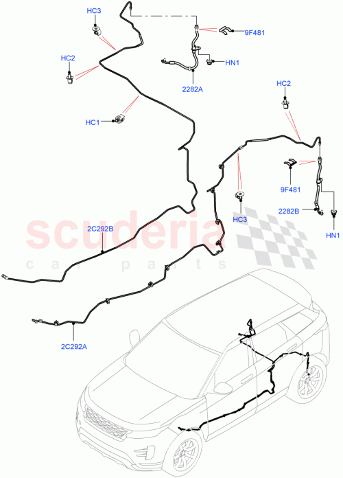 Part Diagram for Land Rover LR115088