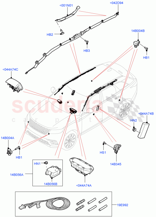 Part Diagram for Land Rover LR149751