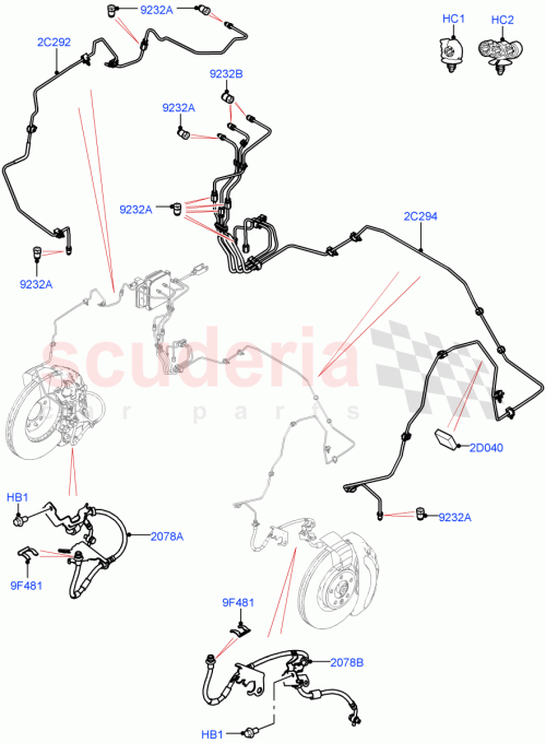 Part Diagram for Land Rover LR142044