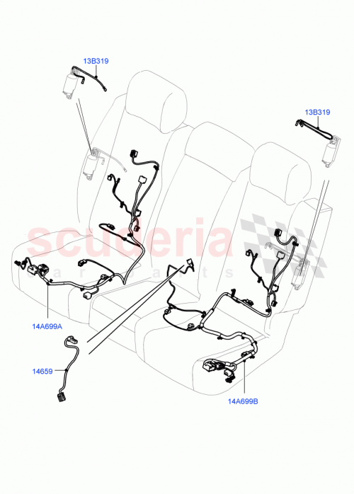 Part Diagram for Land Rover LR054110