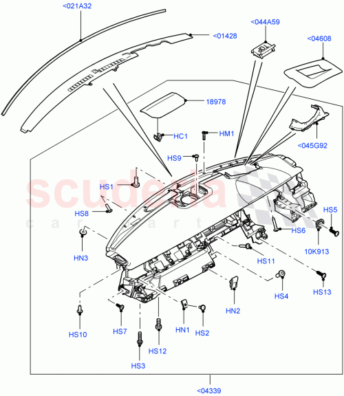 Part Diagram for Land Rover LR071330
