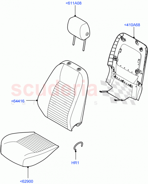 Part Diagram for Land Rover LR094330