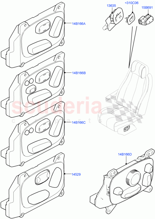 Part Diagram for Land Rover LR070374